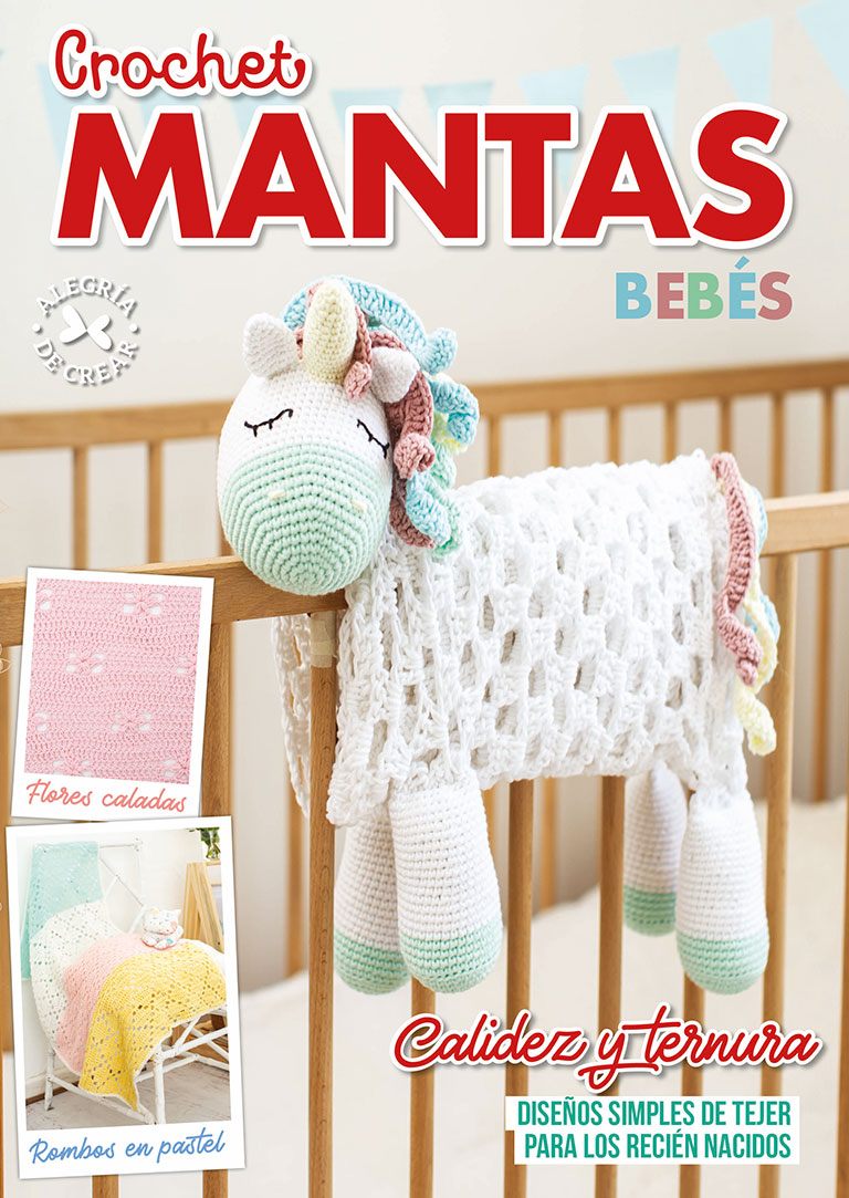 Crochet Mantas Bebés. Calidez y ternura