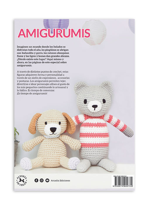 Libro Crochet Amigurumis II – Adorables Muñecos