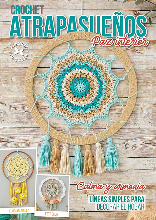 Libro Crochet Atrapasueños y Mandalas