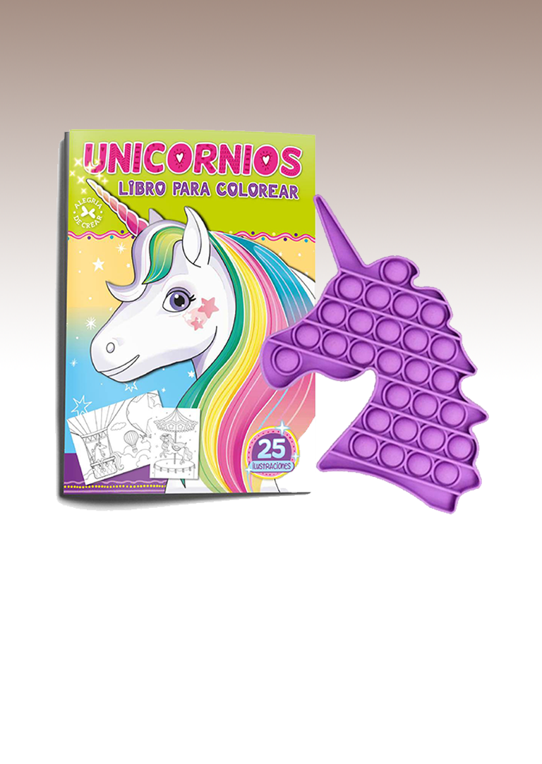 Libro Unicornios para Colorear