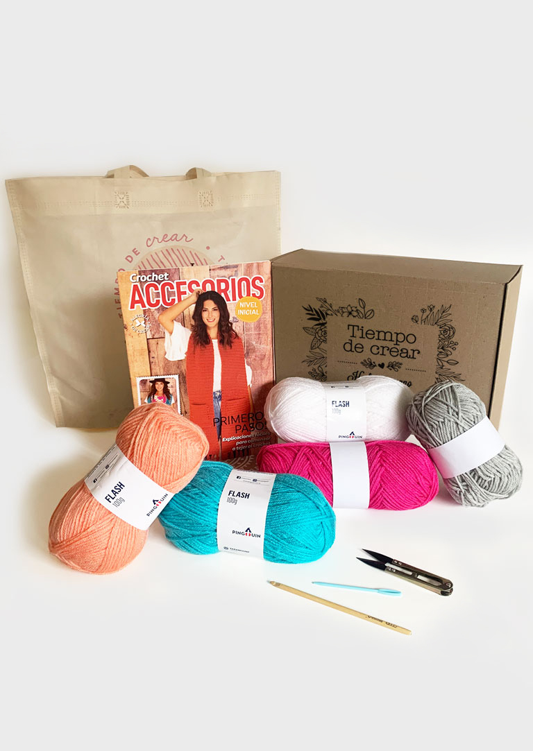 Kit quiero aprender crochet