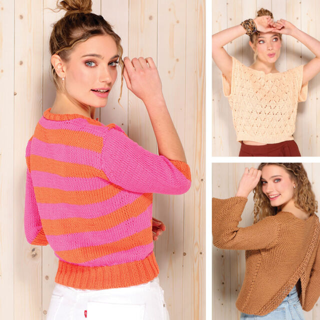 🧶🌈 Prendas que inspiran para tejer a 2 AGUJAS 🧡🧡
Saquito con botones, remeras caladas, cardigan con bolsillos, chaleco y mas!!
⬆️ Entrá a la web y buscá la revista en la sección TEJIDOS.